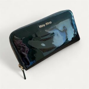 MIU MIU Patent Leather Wallet